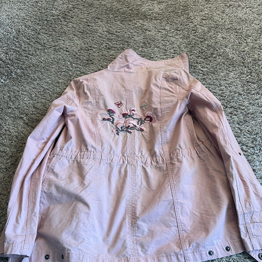 Pink flower jacket